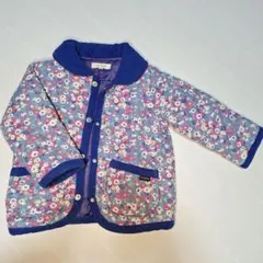 ベビーアウターSeraph 花柄アウター 80