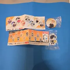 ハイキュー　くら寿司　ビッくらポン　めじるしチャーム黒尾鉄朗　缶バッジ宮侑