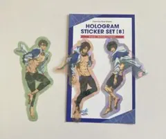 Free! FS ホログラムステッカー B 松岡凛　桐嶋郁弥　遠野日和のサムネイル