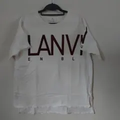 LANVIN en Bleu ホワイト Tシャツ 38サイズ