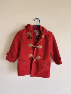 Mikihouse 赤 ダッフルコート 100