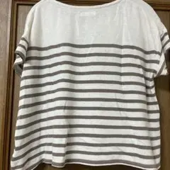 最終値下げ　8月13日までniko and... ボーダーTシャツ 半袖のサムネイル