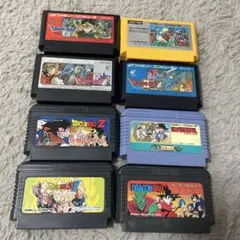 ファミコンソフト　まとめ売り　８本　カセット　FC バンダイ