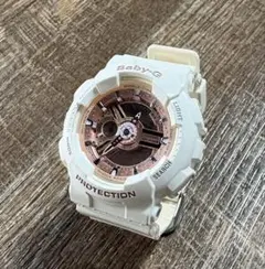 CASIO BABY-G 5338*JA# ホワイト/ローズゴールド - メルカリ