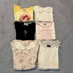 子供用　女の子　Tシャツ　ワンピ　まとめ売り