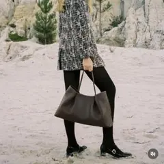 elleme バッグ　Dimple Tote Pebbled Leatherのサムネイル