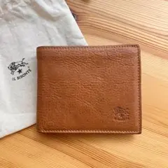 未使用品　イルビゾンテ　二つ折り財布　コンパクトウォレット　ブラウン　本革レザー 楽天市場】イルビゾンテ IL BISONTE （ 2つ折財布 二つ折り財布
