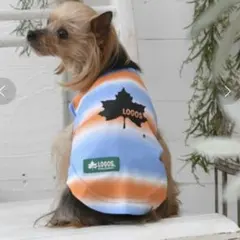 LOGOS/タイダイメッシュタンク XS 犬服 美品のサムネイル