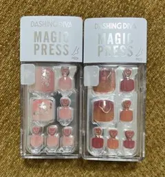 DASHING DIVA MAGIC PRESS PEDI 2種セット