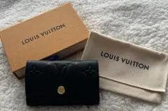 【未使用】LOUIS VUITTON ブラックキーケース