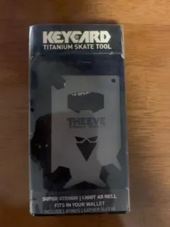 希少 theeve KEYCARD TITANIUM SKATE TOOL