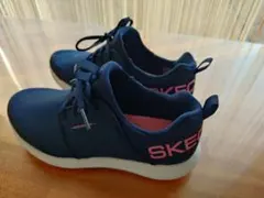 本日中のみ3999円☆SKECHERS ネイビー ゴルフ用シューズ