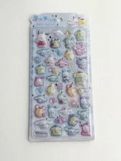 うるちゅるポップシール サンリオキャラクター シナモン ポチャッコ プリン