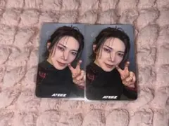 ATEEZ アチズ ATINY ZONE ソウルコン ソンファ ユノ トレカ① - メルカリ