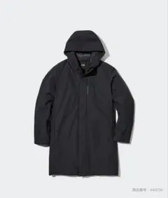 ユニクロ　ハイブリッドダウンコート M ブラック　完売モデル
