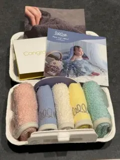 育てるタオル Fais moi calinプチポッシュミニタオルな5枚セット