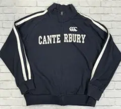 G750 CANTERBURY カンタベリー フルジップパーカー 黒 Lサイズ