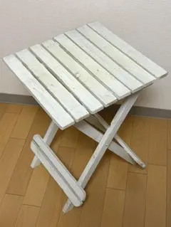 ACTUS系 折りたたみ カフェテーブル 木製アイアン フォールディング