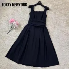☆フォクシーニューヨーク43774DRESS ETINCELLEワンピース40☆ - メルカリ