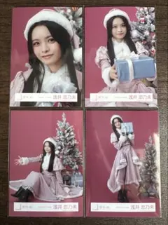 浅井恋乃未 櫻坂46生写真サンタ衣装セミコンプ - メルカリ