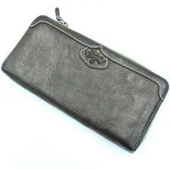 ダコタ Dakota 長財布 ラウンドファスナー 本革 レザー ダークブラウン