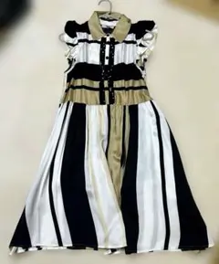 TWINSET ストライプ ノースリーブワンピースのサムネイル