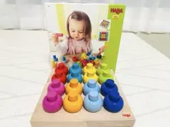 HABA 知育玩具 木製ペグさし パズルのサムネイル