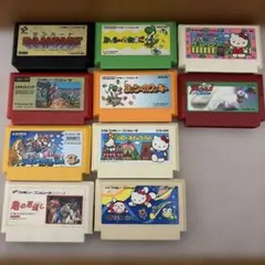 ファミコンソフトセット スーパーマリオ3他