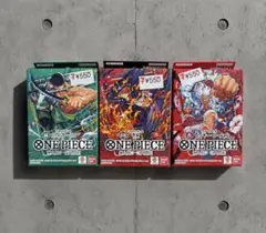 ワンピースカードゲーム スタートデッキ 3種セットのサムネイル