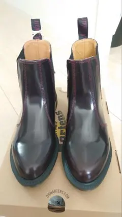 Dr. Martens FLORA サイドゴア チェルシーブーツ uk6のサムネイル