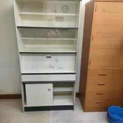 【直接引取限定！北海道古平町】アンティーク　レトロ　昭和　食器棚　当時物 直接引取限定！北海道古平町】 アンティーク レトロ 昭和 食器棚 当時