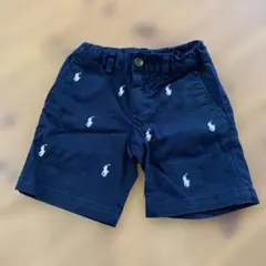 Polo ネイビー 半ズボン 3T ラルフローレン　男の子　ハーフパンツ