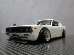 Maisto 1/24 日産 ケンメリ GT-R カスタム改 ワタナベ 金 Maisto 1/24 日産 ケンメリ GT-R カスタム改 ワタナベ 金 - メルカリ