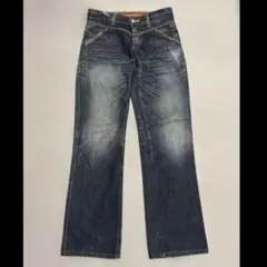 EDWIN grunge boot cut denim jeans blackのサムネイル