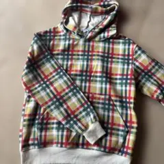 Arnold Palmer チェック柄 パーカー XS
