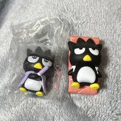 はぴだんぶい　キラキラも〜っと☆おうえんフィギュア/寿司2【バッドばつ丸】2点