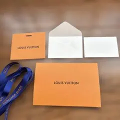 LOUIS VUITTON 領収書袋・封筒セット　おまけのリボン　ルイヴィトン