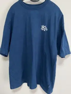 keboz ブルー　tシャツ/ストリート/ワンポイント/シンプル/ネイビー