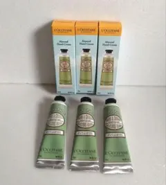L'Occitaneロクシタン アーモンド ハンドクリーム 3本セット 30ml