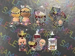 ヒスミニ × ボスべ　ロールシール　ステッカー　アメステ　６柄