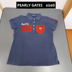 PEARLY GATES　パーリーゲイツ　半袖ポロシャツ　0　S相当のサムネイル