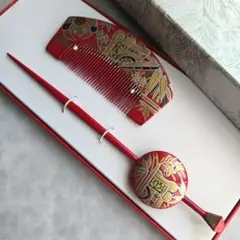 古い櫛 笄 セット 和装小物 骨董 着物 ジャンク - メルカリ