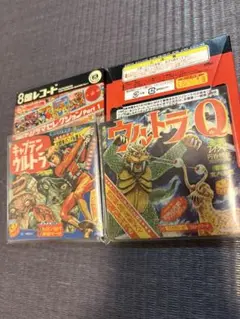 バンダイ8盤レコード 「朝日 ソノラマ セレクション part1」コンプリート バンダイ、「8盤レコードプレーヤー」をギフトショーに出品