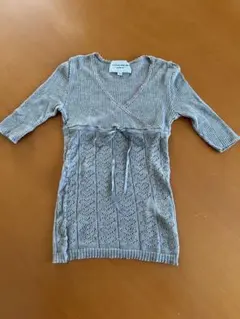 【お値下げ中】UNITED ARROWS 半袖 カットソー★グレー◆レディース