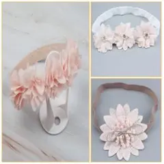 ✨早い者勝ち✨ヘアバンド ヘアアクセサリー 髪飾り 出産祝い 誕生日 記念撮影