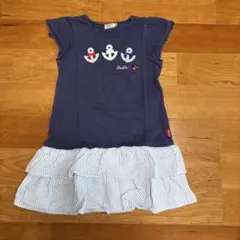 ミキハウス♡ダブルビー♡ワンピース120cm日本製