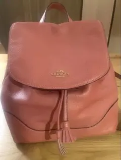 コーチ リュック ピンク