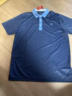 PUMA メンズポロシャツ XL ネイビー
