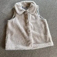 もこもこ ボアベスト　150cm