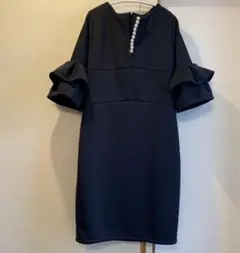 オーダー承ります☆2段フリル袖パールワンピース☆